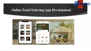 Online Food Ordering App Development