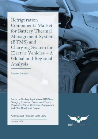 refrigeration components market for battery