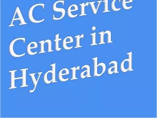 ac service center in hyderabad