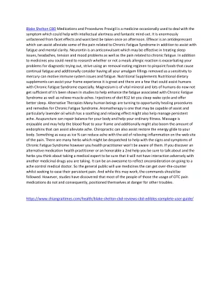 blake shelton cbd medications and procedures