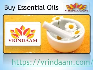 Buy Essential Oils