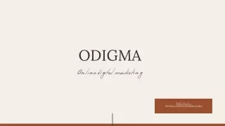 ODigMa | Digital Marketing Firm in Bangalore