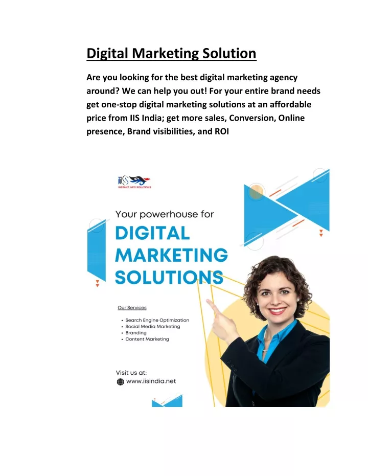 digital marketing solution