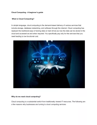 Cloud Computing - A beginner’s guide _ ConvrtX
