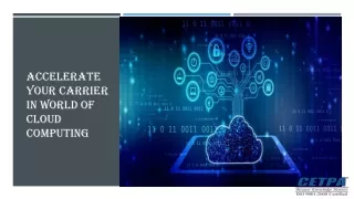 accelerate your carrier in world of cloud computing