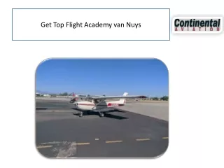 Get Top Flight Academy van Nuys
