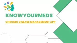 Health Monitoring App-KnowYourMeds
