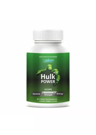 Lupicad Hulk Power for Premature Ejaculation for Men
