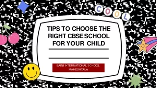 tips to choose the right cbse school for your child