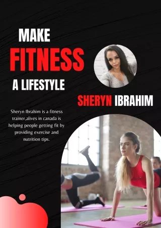 Sheryn Ibrahim - Making People Fit & Healthy