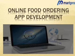 online food ordering app development