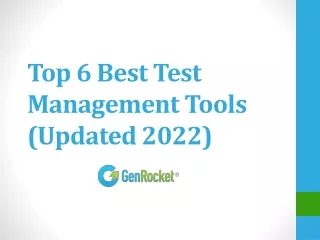 top 6 best test management tools updated 2022
