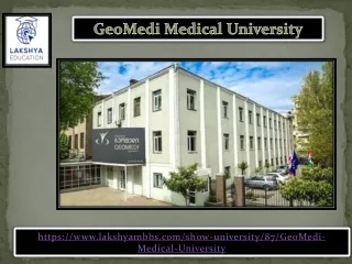 GeoMedi Medical University