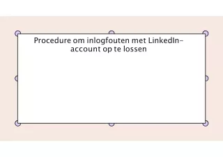 Procedure om inlogfouten met LinkedIn-account op te lossen