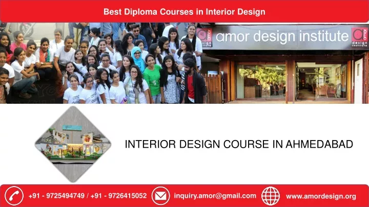 best diploma courses in interior design