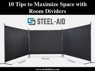 10 Tips to Maximize Space with Room Dividers