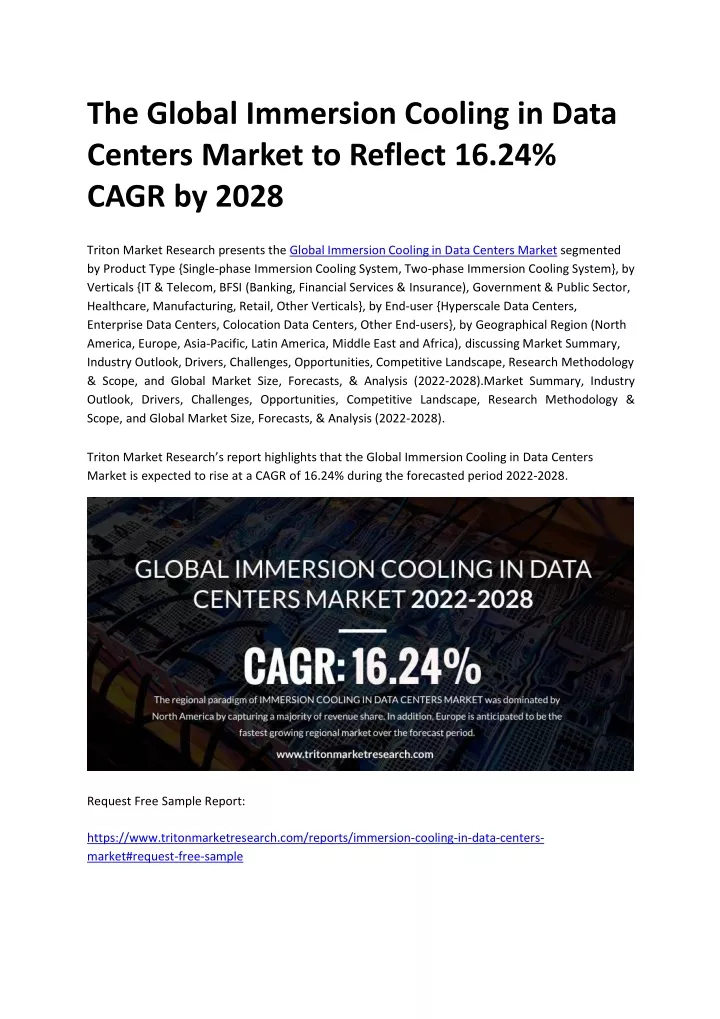 the global immersion cooling in data centers