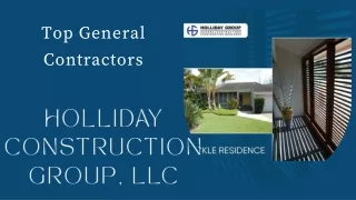 top general contractors