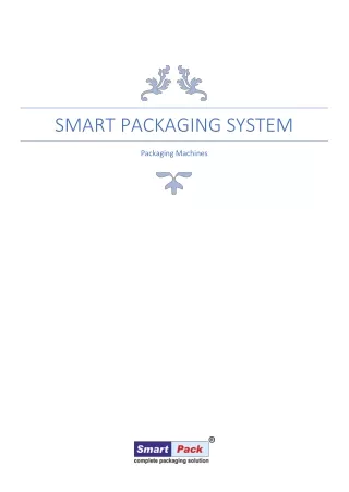 smart packaging system