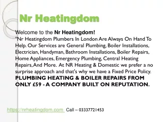 London Heating Specialists