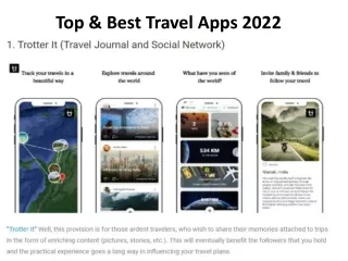 Best Travel Apps - Smarter Way to Travel
