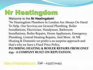 London Boiler Repairs