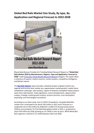 global bed rails market size study by type