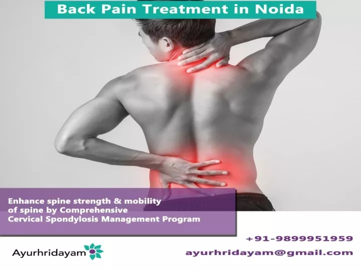 back pain treatment in noida