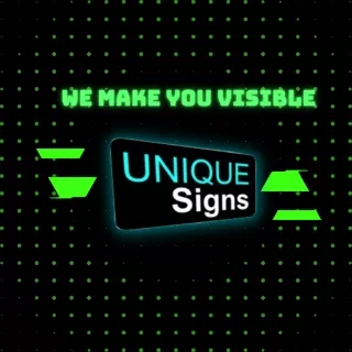 Unique Sign Light up your Business