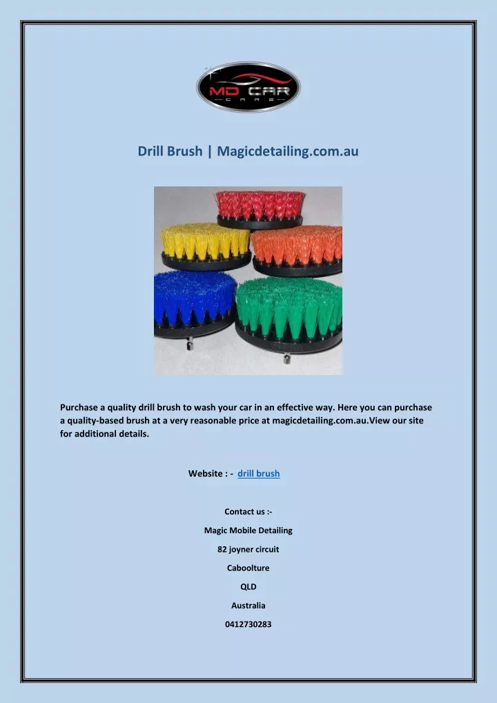 drill brush magicdetailing com au