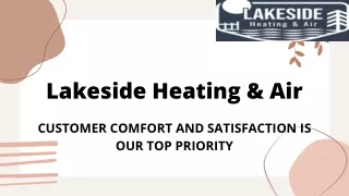 lakeside heating air