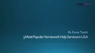 by essay typist