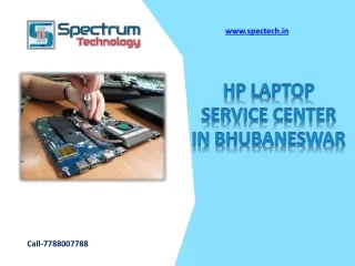 HP laptop service center in Bhubaneswar