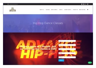 Very Professional Online Hip-Hop Classes in Delhi