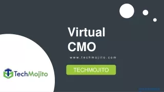 Virtual CMO Services in Noida | Strategic Experts | Techmojito