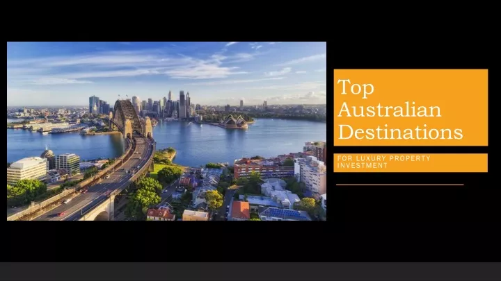 top australian destinations