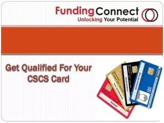get qualified for your cscs card