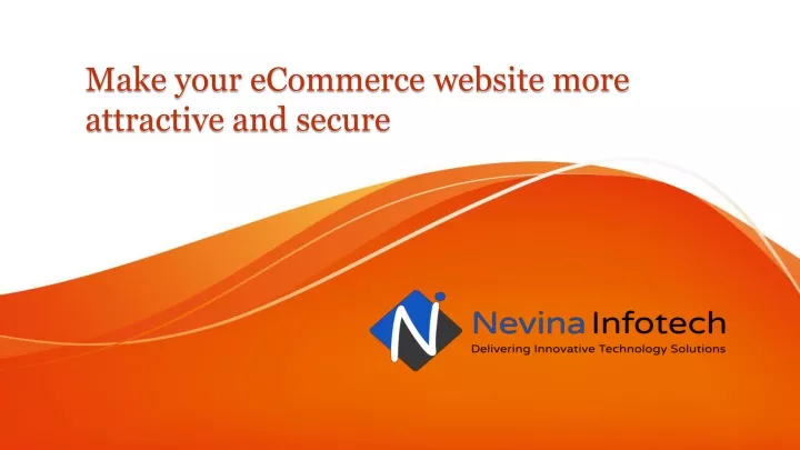 make your ecommerce website more attractive and secure