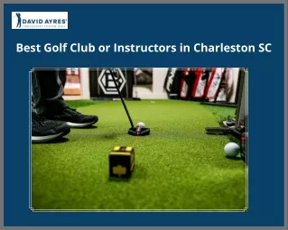 Best Golf Clubs or Instructors in Charleston SC | Lowcountry Custom Golf