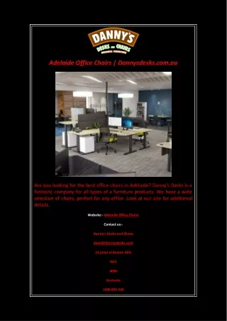 adelaide office chairs dannysdesks com au
