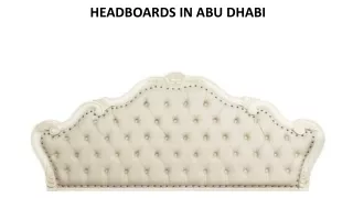 headboards in abu dhabi