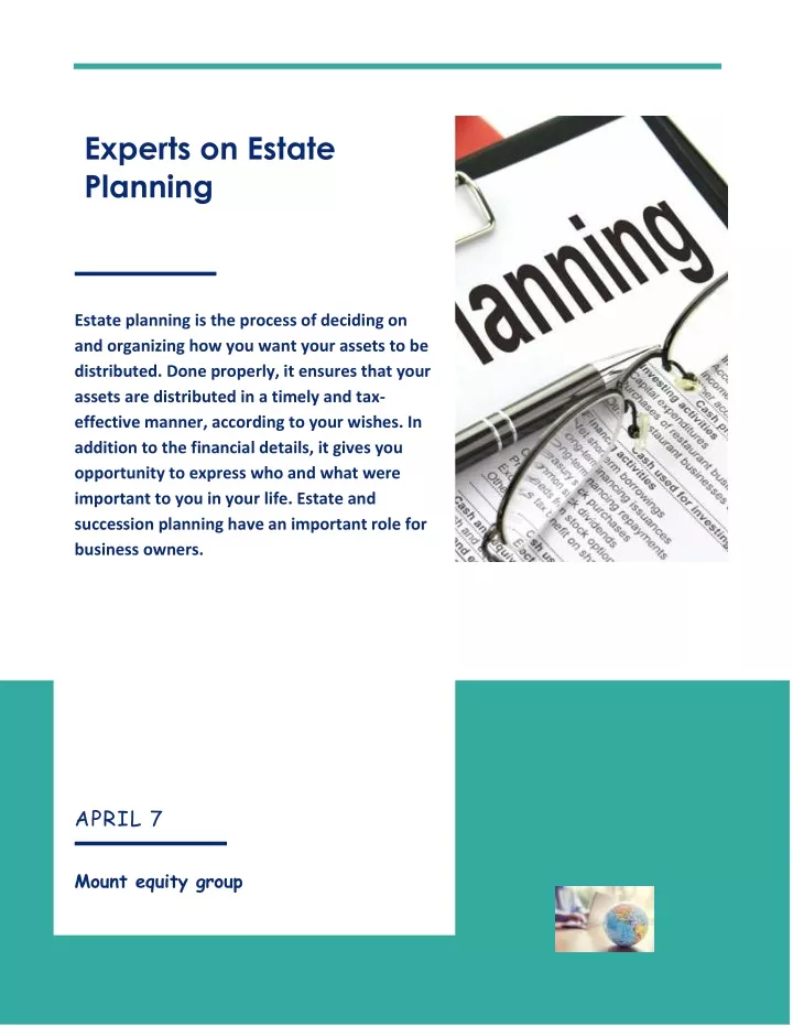 experts on estate planning