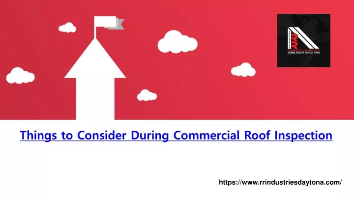 things to consider during commercial roof