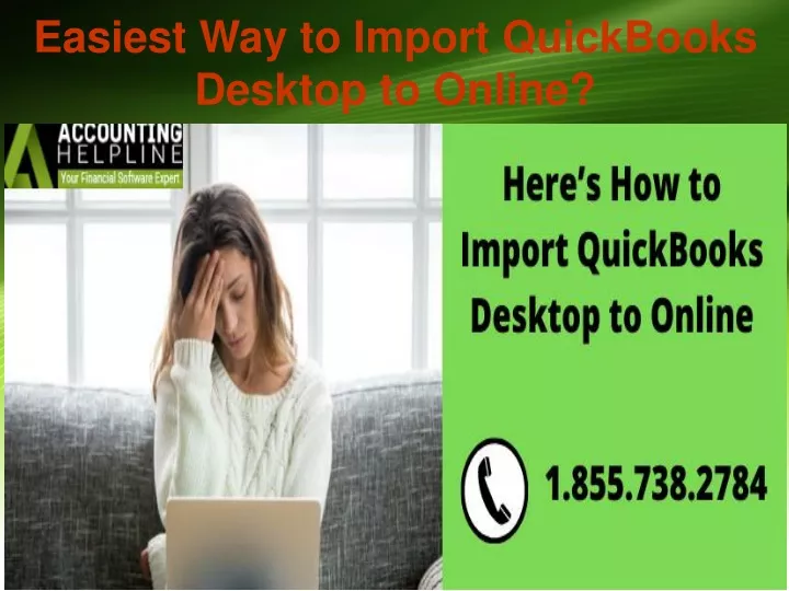 easiest way to import quickbooks desktop to online