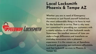 Emergency Locksmith Phoenix