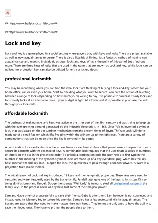 https www bullstarlocksmith com