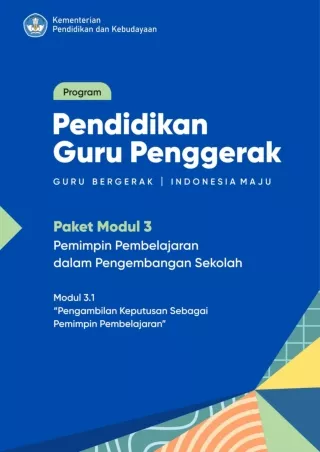 3.1. V4. Modul CGP - Pengambilan Keputusan sebagai Pemimpin Pembelajaran