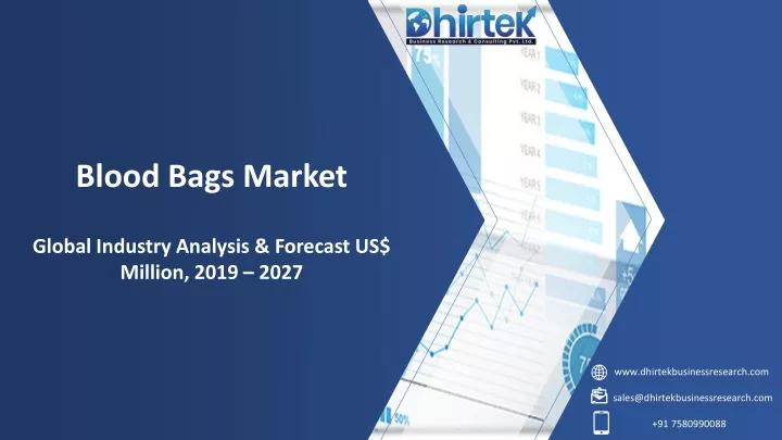 blood bags market global industry analysis