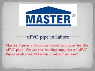 uPVC  pipe  in Lahore