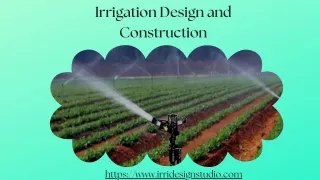 Irrigation Design and Construction - Irri Design Studio